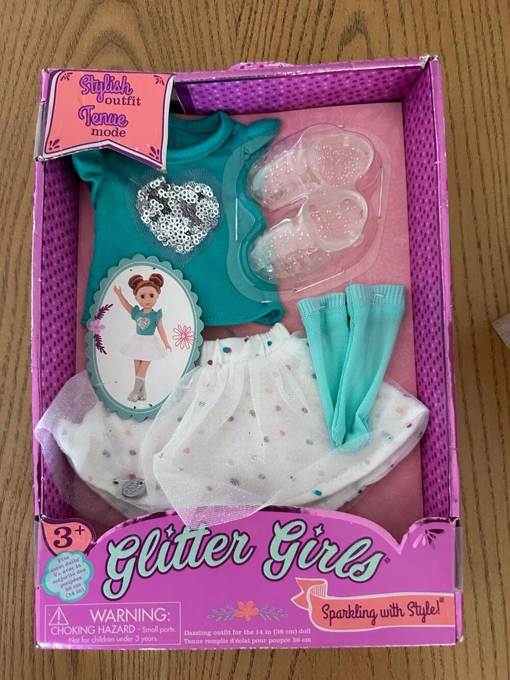 Glitter Girls by Battat Sparkling with Style 14-inch Doll Outfit Set